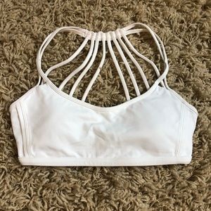 White Lululemon Sports Bra